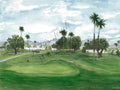 The 14th Hole - Framed - Scenery