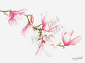 Almond Blossoms - Framed - Flowers