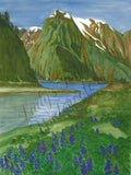 Alpine Spring - Framed - Scenery