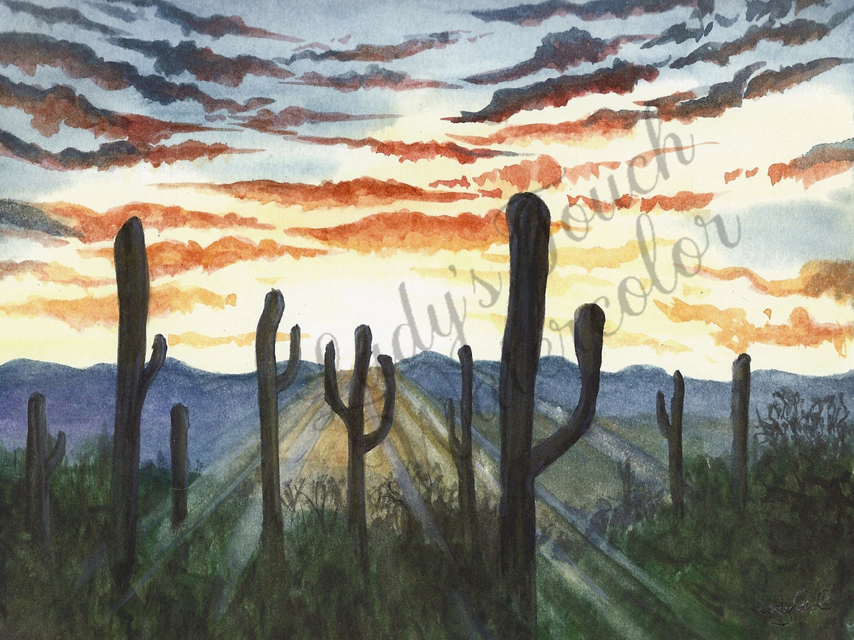 Chihuahuan Desert - Framed - Scenery
