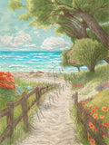 Sendero A La Playa - Unframed Print