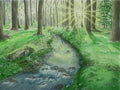 Forest Sunrise - Framed - Scenery