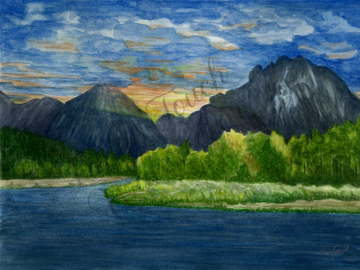 Last Ray - Unframed Print