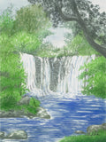 Living Waterfall - Framed - Scenery