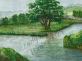 River At A Crossroads - Unframed Print