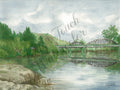 The South Umpqua - Oregon - Unframed Print