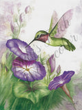Violet Symphony - Framed - Flowers