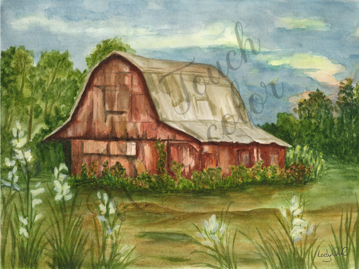 Ye'olde Tool Shed - Unframed Print